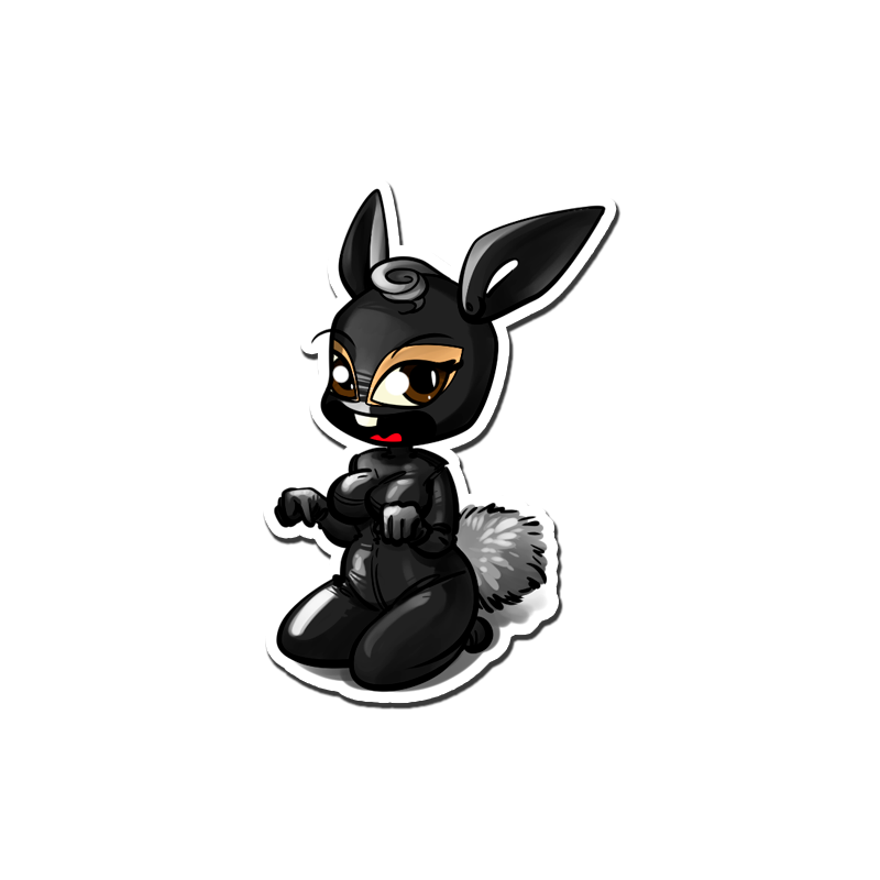 Pegatina - Berry Bunny