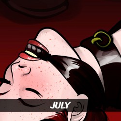 Ilustración BDSM Rubber 07-16