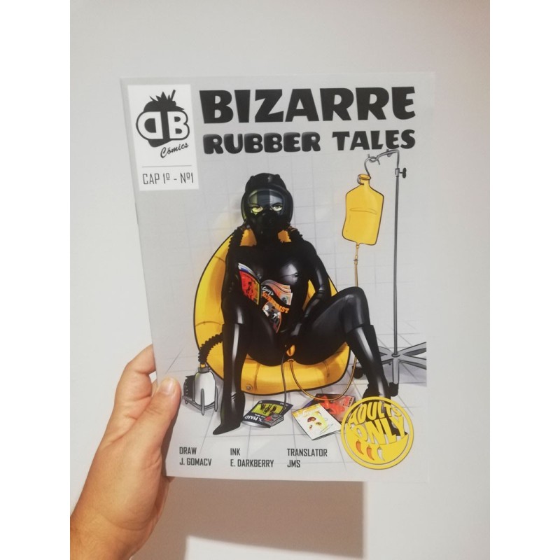 PRINTED BIZARRE RUBBER TALES - 1