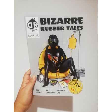 PRINTED BIZARRE RUBBER TALES - 1