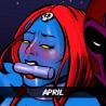 Magneto and Mystique Illustration 04-17