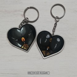 Keychain - Heavy Rubber Ass