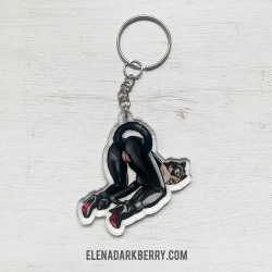 Keychain - Latex Kitty