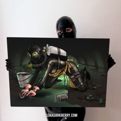 Heavy Rubber Illustration, A4