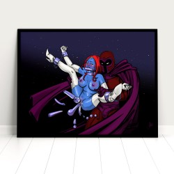Magneto y Mística, Poster