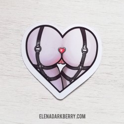 Sticker - Harness Ass Heart