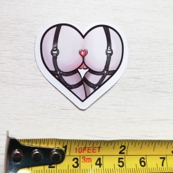 Sticker - Harness Ass Heart